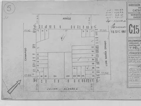 OPORTUNIDAD ESTRATÉGICA PARA DESARROLLADORES: LOTE EN ESQUINA C/ ALTA CAPACIDAD CONSTRUCTIVA EN VILLA CRESPO (ZONIFICACIÓN USAA)