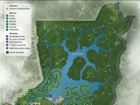 Terreno en Venta en Puertos - Araucarias, USD 105.000