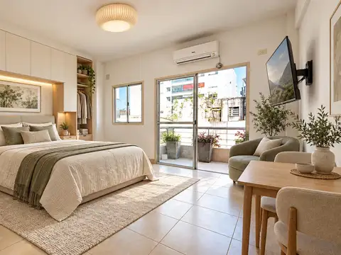 Villa Devoto: Venta de departamento monoambiente con balcon | Apto profesional