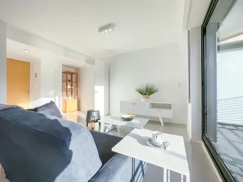 Departamento 1 dormitorio, estrenar, radiadores, amenities