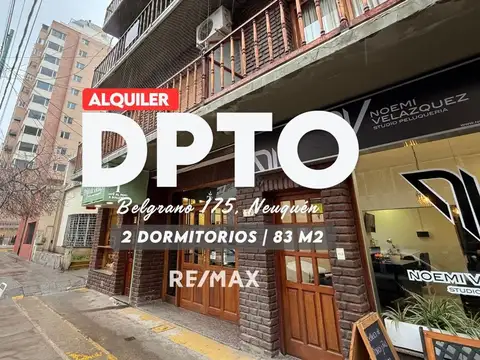 ALQUILER DEPARTAMENTO DOS DORMITORIOS CENTRO