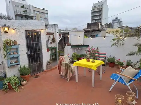 Villa Ortuzar PH en PB - Terraza - Muy luminoso - Amplio y confortable