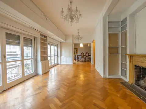 Departamento frances venta recoleta 5 ambientes