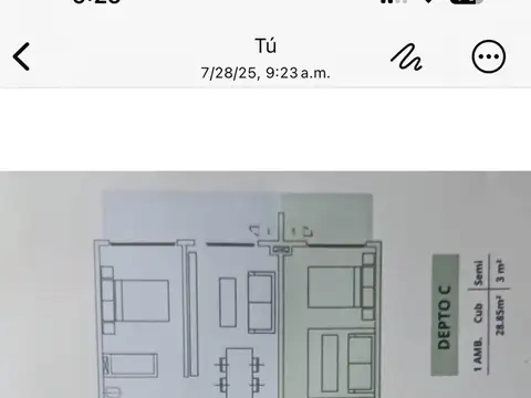 Departamento en Venta de 2 dormitorios