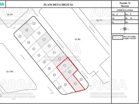 Colectora Norte Acceso Oeste km 33 3500