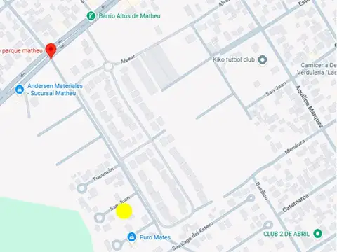 Terreno en Venta en Matheu, USD 30.000