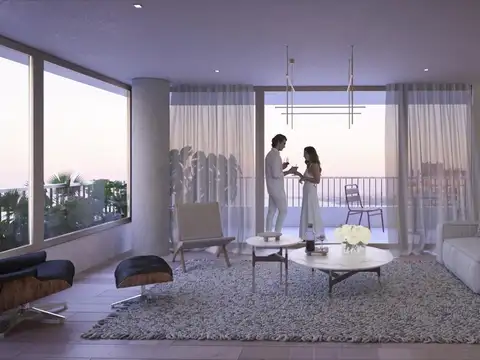 Venta Dpto 3 amb, Puerto de Olivos, Vte. López, cuotas usd, pozo