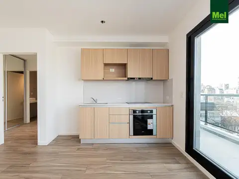 Departamento 2 ambientes con 1 baño