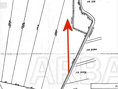 Rio o Arroyo Carapachay quinta 7 ha 100