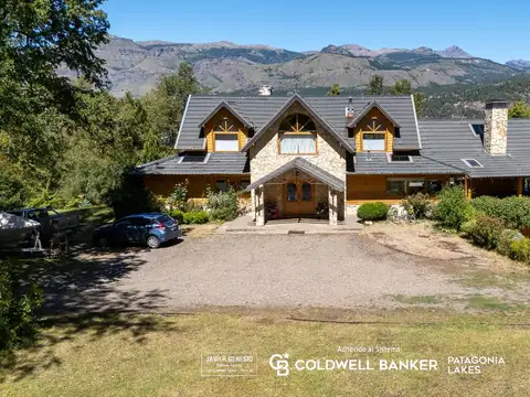 VENTA y  Alquiler Casa de 500 m2 Lote de 5574m2 en el exclusivo Barrio San Lorenzo, San Martín de los Andes