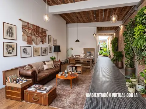 PH ATÍPICO EN PALERMO: 650 M² EN 3 PLANTAS PARA ARMAR TU LOFT INDUSTRIAL O CASA-TALLER
