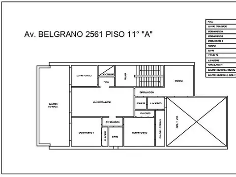 Avenida Belgrano 2500