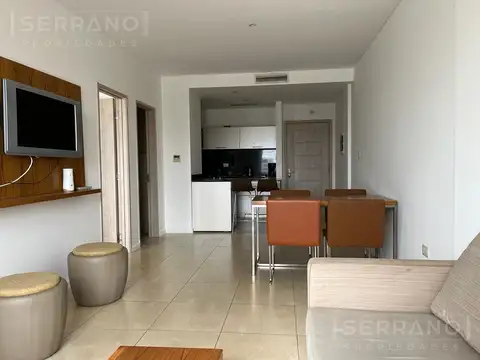 Departamento 2 ambientes con 2 baños