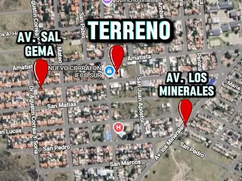 Terreno en Venta Sobre Avenida Zona Sur Catamarca