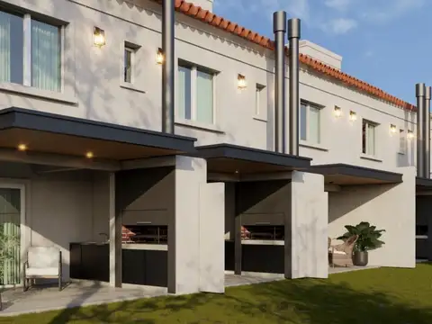 Casa 2 ambientes con 2 baños