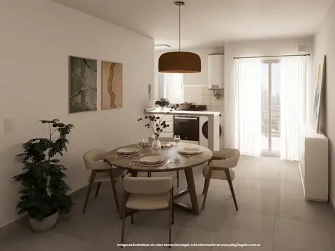 Departamento en Venta de 2 ambientes