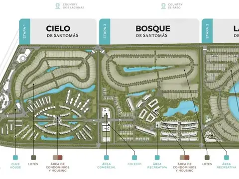 SE VENDE Lote en "Bosque de Santomás"