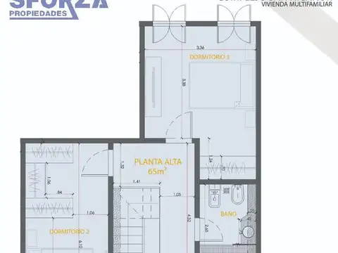 Depto Tipo Casa en Venta de 3 dormitorios