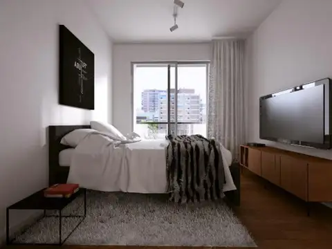 Departamento 2 ambientes con 1 baño