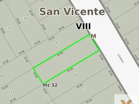 Terreno en venta - 350Mts2 - Alejandro Korn, San Vicente