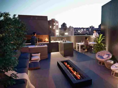 POZO Monoambiente con amenities en Las Cañitas