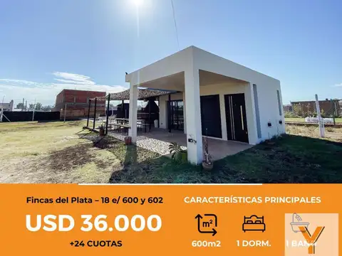 Quinta en venta - 70Mts2 - Arana,  La Plata [financiado]