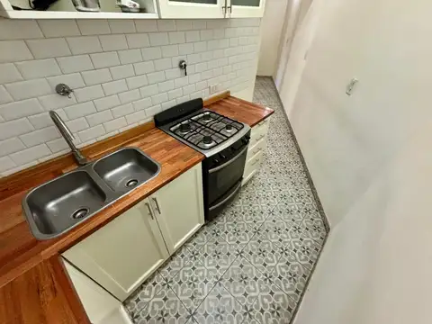 Departamento 2 ambientes con 1 baño