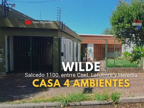 Casa en Venta en Wilde, USD 118.000