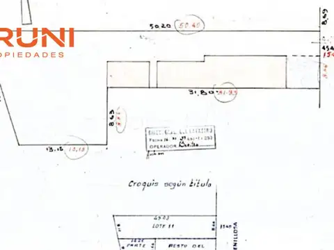 Terreno en Venta de 600,0 m2