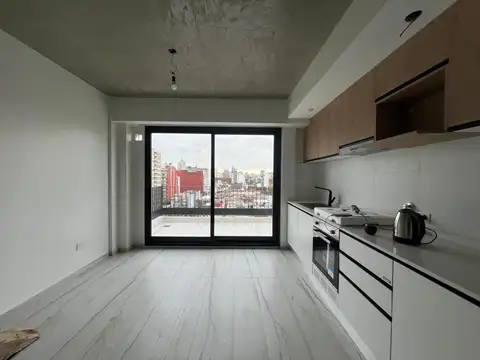 Departamento 2 ambientes al frente con balcón terraza y parrilla – Unidad 9° “A”