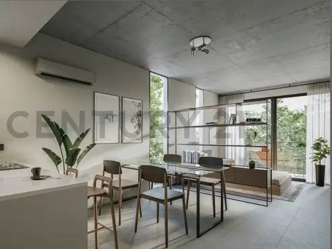 Departamento Monoambiente con 1 baño