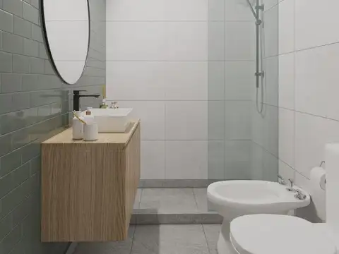 Departamento 3 ambientes con 1 baño