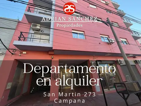 Departamento en alquiler en Campana!