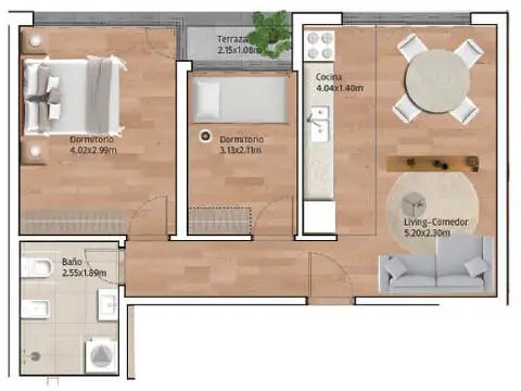 Departamento en Venta en Tres Cruces, USD 145.400