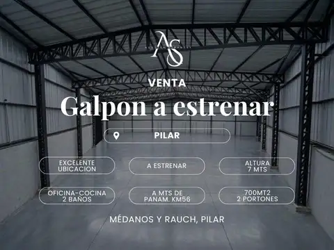 DEPOSITO EN VENTA Y EN ALQUILER EN PILAR