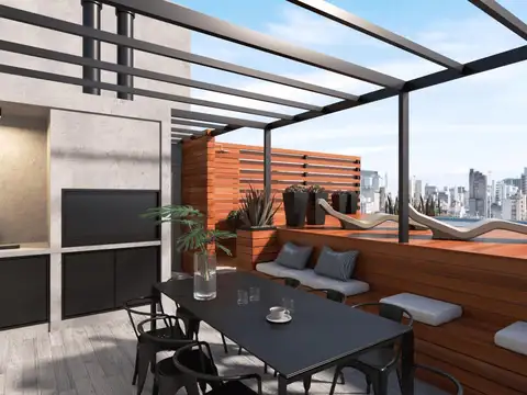 Departamento 3 ambientes con 2 baños