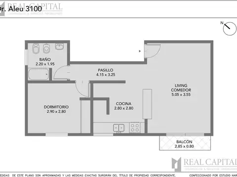 Departamento en Venta en San Andrés, USD 73.000