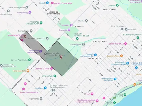 Terreno en Venta de 608,0 m2