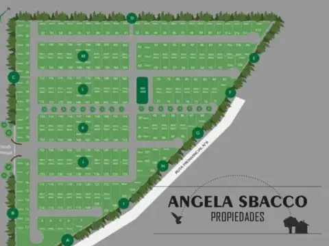 Terreno en Venta 20  mts Frente