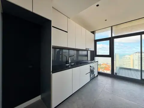 Departamento 2 ambientes con 2 baños