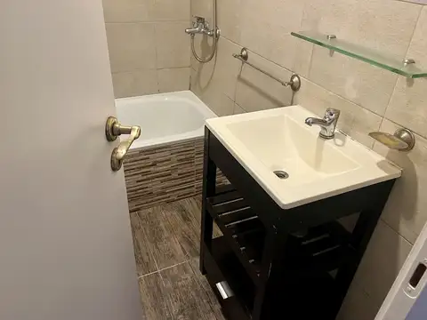 Departamento Monoambiente con 1 baño