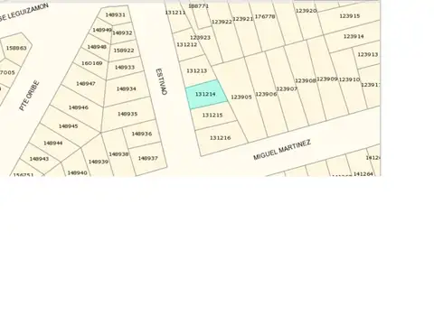 Terreno en Venta de 190,0 m2