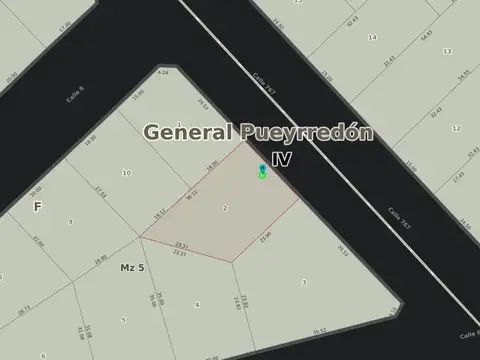 Terreno en Venta de 599,0 m2