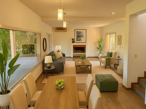 Casa 4 ambientes con 2 baños