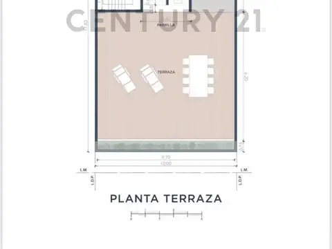 Departamento 2 ambientes con 1 baño
