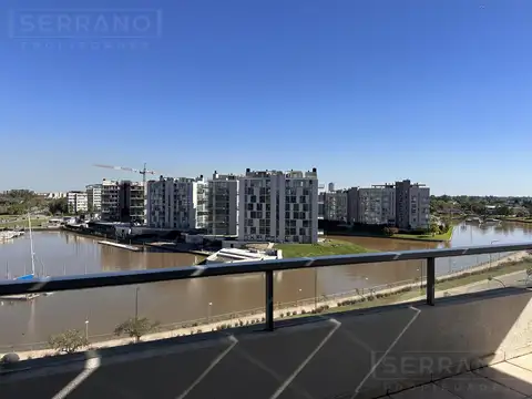 JBI. Alquiler anual departamento 4 ambientes con balcón terraza y  vista a la bahía en Puerto Escondido, Nordelta