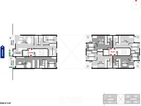 Departamento en Venta de 3 dormitorios