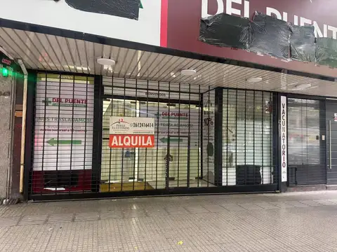 Local comercial en alquiler ubicado en Calle Colon y Chile Ciudad Mendoza