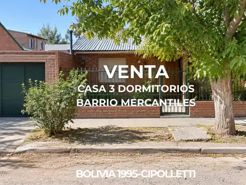 VENTA CASA BARRIO MERCANTILES CIPOLLETTI