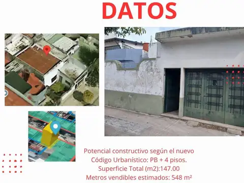 VENTA DE LOTE EN LINIERS